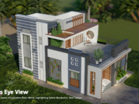 25×40 Feet East-Facing House Plan | 1000 Sqft Vaastu-Compliant Two-Storey Home Design